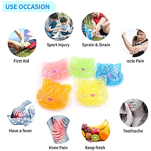 Kids Reusable Ice Pack, Boo Boo Ice Pack, Stress Relief Bag, Cute Children Ge...