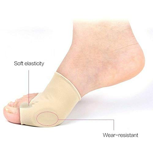 HiiBaby 2pcs Big Bone Orthopedic Bunion Correction Pedicure Socks Silicone Ha...