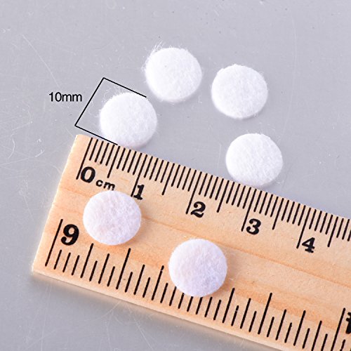 Hicarer 100 Pieces 10 mm Microdermabrasion Cotton Filters Replacement Facial ...