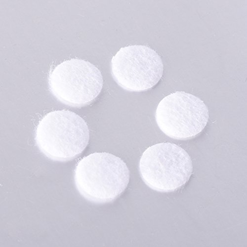 Hicarer 100 Pieces 10 mm Microdermabrasion Cotton Filters Replacement Facial ...