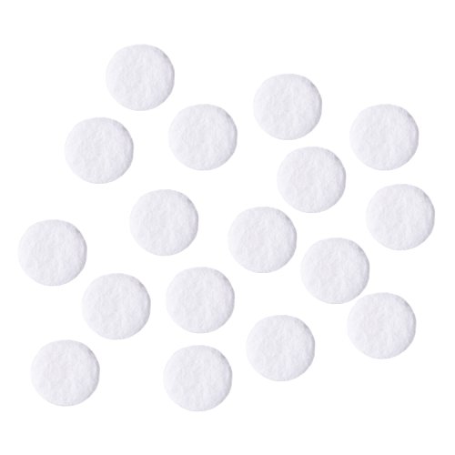 Hicarer 100 Pieces 10 mm Microdermabrasion Cotton Filters Replacement Facial ...
