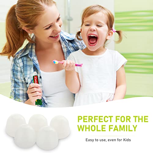 Self-Closing Toothpaste Caps,5 Pcs Toothpaste Squeezers Cap Keeps Toothpaste ...