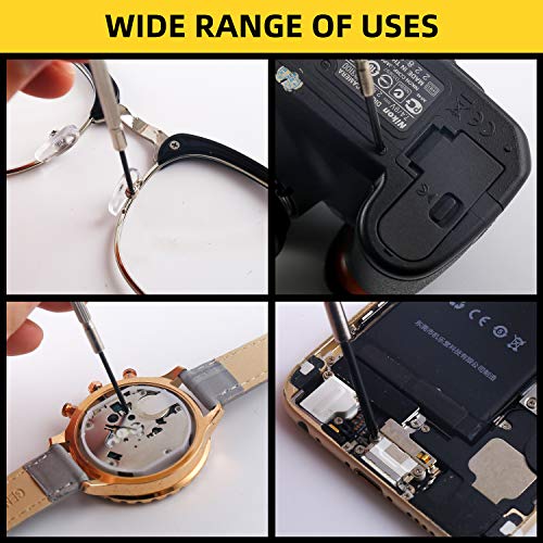 Eyeglass Repair Kit, Hiketolight Glasses Repair Kit with 1100pcs Eyeglass Scr...