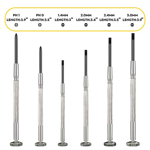 Eyeglass Repair Kit, Hiketolight Glasses Repair Kit with 1100pcs Eyeglass Scr...