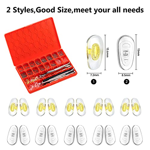 Magnetic Eye Glass Repairing Kit, Sunglasses Eyeglass Repair Kit with 1100pcs...