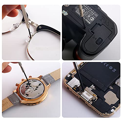 Magnetic Eye Glass Repairing Kit, Sunglasses Eyeglass Repair Kit with 1100pcs...