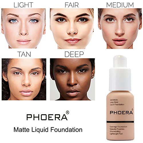 PHOERA Foundation, Full Coverage Foundation, PHOERA Primer, PHOERA Powder, PH...