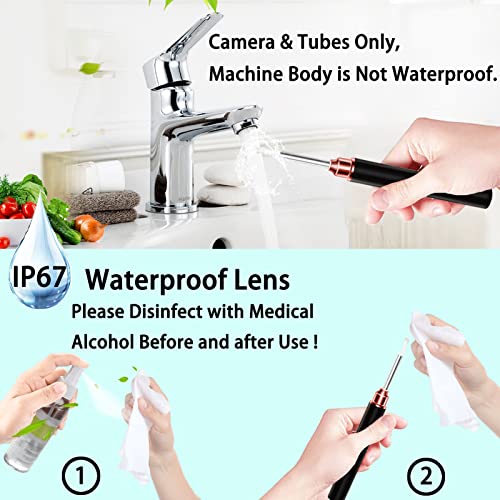 Ear Wax Removal, Ear Cleaner Camera 500 Million PX Full HD Ear Wax Removal To...