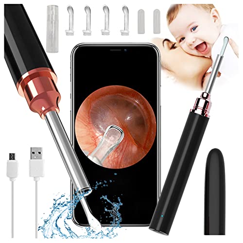 Ear Wax Removal, Ear Cleaner Camera 500 Million PX Full HD Ear Wax Removal To...