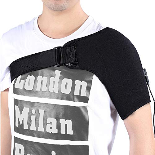 Shoulder Brace, Heated Shoulder Wrap, Adjustable Heating Shoulder, Support 3 ...