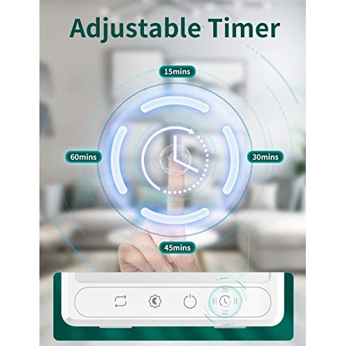 HILOLY Light Therapy Lamp, UV-Free 10000 Lux Therapy Light, Sun Lamp with 5 A...