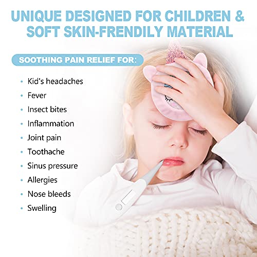 Hilph® Ice Pack for Kids Boo Boos, 3 Pack Kids Hot Cold Ice Pack Baby Ice Pac...