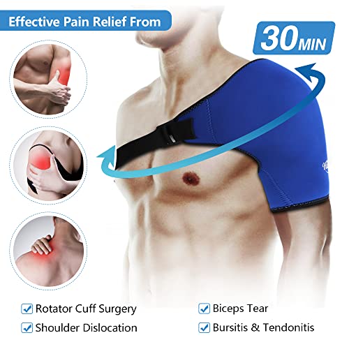 Hilph® Ice Pack for Shoulder Rotator Cuff Injuries, Reusable Shoulder Ice Pac...