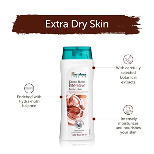 Himalaya Herbal Healthcare Cocoa Butter Intensive Body Lotion, Daily Ultra Mo...