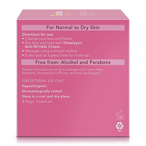 Himalaya Anti-Wrinkle Cream for Reducing Wrinkles, Fine Lines and Dark Spots,...