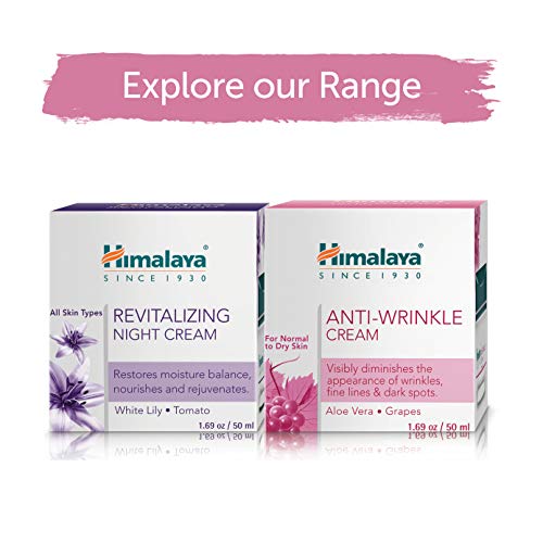Himalaya Anti-Wrinkle Cream for Reducing Wrinkles, Fine Lines and Dark Spots,...