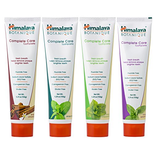 Himalaya Botanique Complete Care Toothpaste, Plaque Reducer for Brighter Teet...
