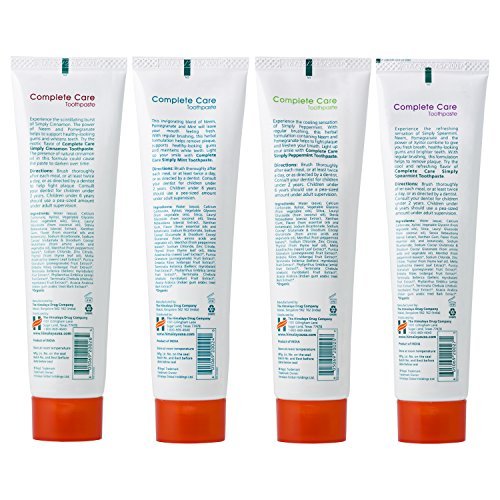 Himalaya Botanique Complete Care Toothpaste, Plaque Reducer for Brighter Teet...