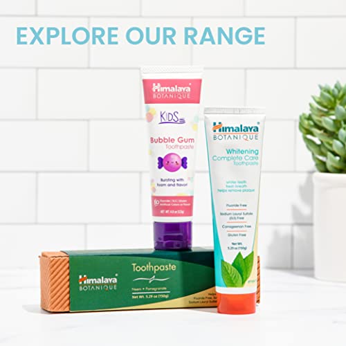 Himalaya Botanique Complete Care Toothpaste, Simply Peppermint, Plaque Reduce...