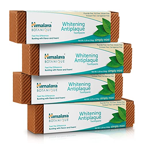 Himalaya Botanique Complete Care Whitening Toothpaste, Simply Mint, for a Cle...