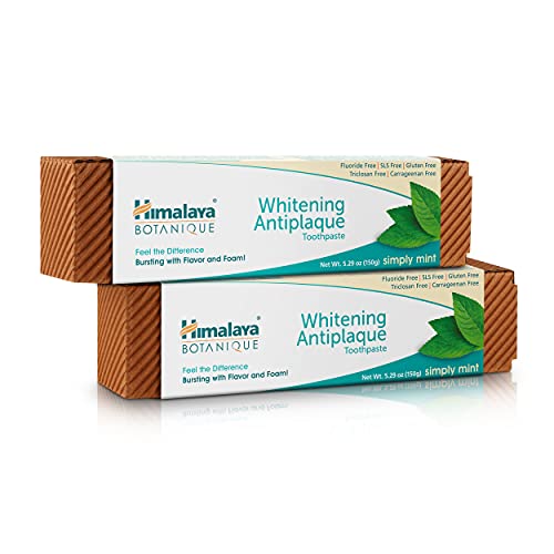 Himalaya Botanique Complete Care Whitening Toothpaste, Simply Mint, for a Cle...