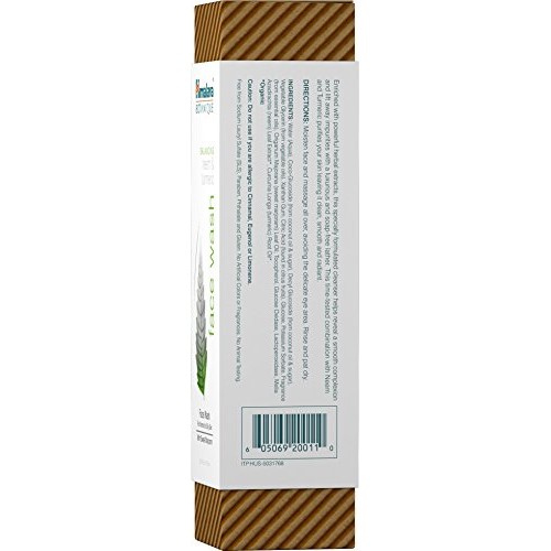 Himalaya Botanique Face Wash Enriched with neem and turmeric purifies the ski...