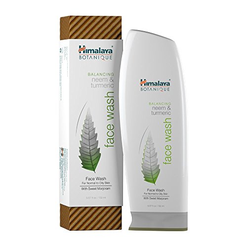 Himalaya Botanique Face Wash Enriched with neem and turmeric purifies the ski...