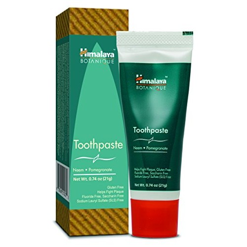Himalaya Botanique Neem & Pomegranate Toothpaste, Original Formula for Bright...