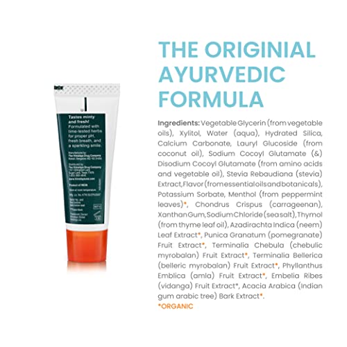 Himalaya Botanique Neem & Pomegranate Toothpaste, Original Formula for Bright...