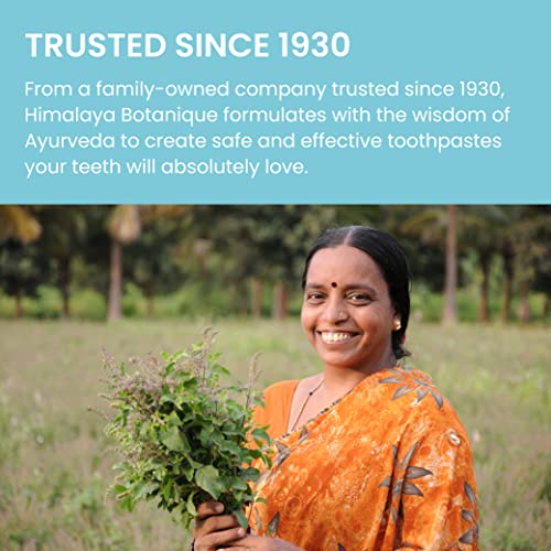Himalaya Botanique Neem & Pomegranate Toothpaste, Original Formula for Bright...