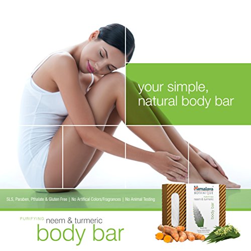Himalaya Botanique Purifying Body Bar for a Total Body Deep Cleaning for Oily...