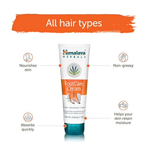Himalaya FootCare Cream, Intense Moisturizing & Hydrating for Dry Feet and Cr...