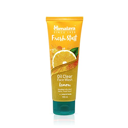 Himalaya Fresh Start Oil Clear Lemon Face Wash, Daily Facial Cleanser for Cle...