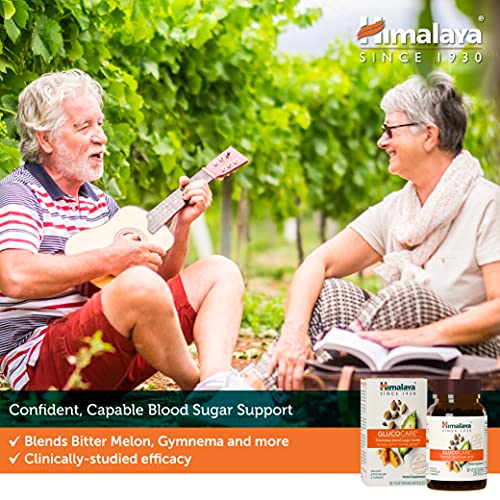 Himalaya GlucoCare for Balanced Blood Sugar Support, 626 mg, 180 Capsules, 45...