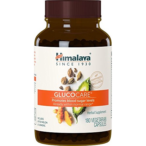 Himalaya GlucoCare for Balanced Blood Sugar Support, 626 mg, 180 Capsules, 45...