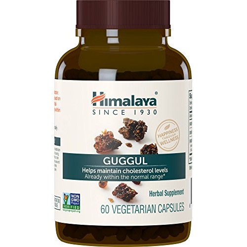 Himalaya Guggul, Cholesterol Supplement for Healthy LDL, HDL and Triglyceride...