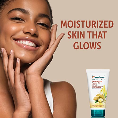 Himalaya Moisturizing Argan Oil Scrub to Soften Skin & Remove Dead Skin Cells...