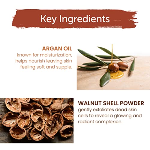 Himalaya Moisturizing Argan Oil Scrub to Soften Skin & Remove Dead Skin Cells...