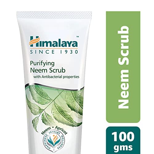 Himalaya Purifying Neem Scrub for a Deep Clean to Reduce Acne & Remove Dead S...