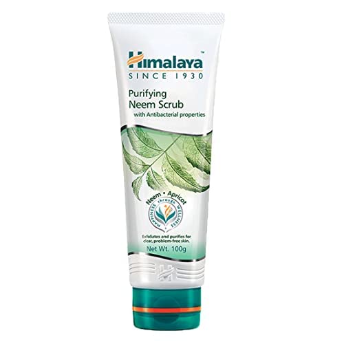 Himalaya Purifying Neem Scrub for a Deep Clean to Reduce Acne & Remove Dead S...