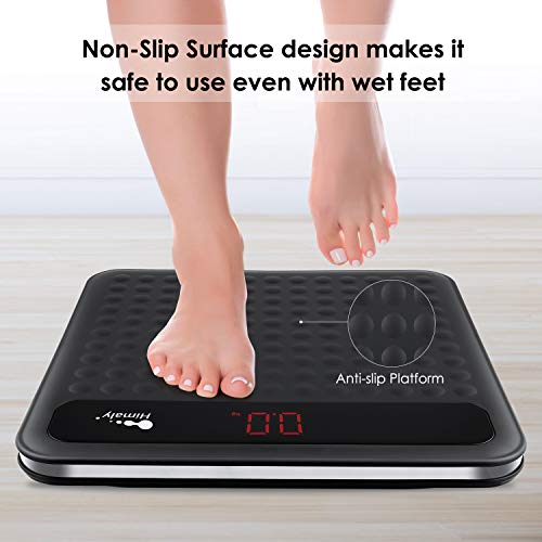 himaly Digital Body Weight Scale Bathroom Scale, Step-On Technology High Prec...