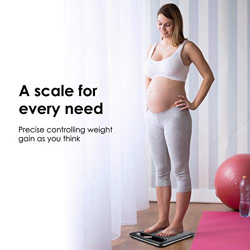 himaly Digital Body Weight Scale Bathroom Scale, Step-On Technology High Prec...