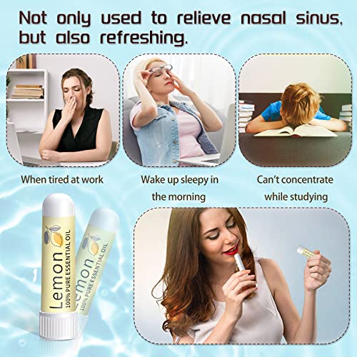 Hion Nasal Inhalers Relieve Sinus Enhance Breathing and Focus Your Attention,...