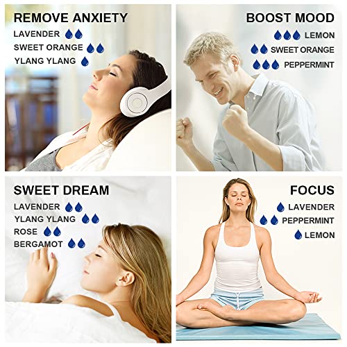 Essential Oils 16pc Set, Pure Essential Oil for Diffuser Humidifiers, Skin Ca...