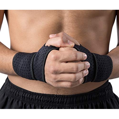 [Upgraded 2022] HiRui 2 Pack Wrist Compression Strap and Wrist Brace Sport Wr...