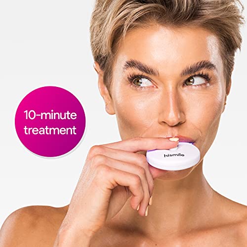 Hismile Pap+ Teeth Whitening Kit - Peroxide Free Teeth Whitening - LED Home T...
