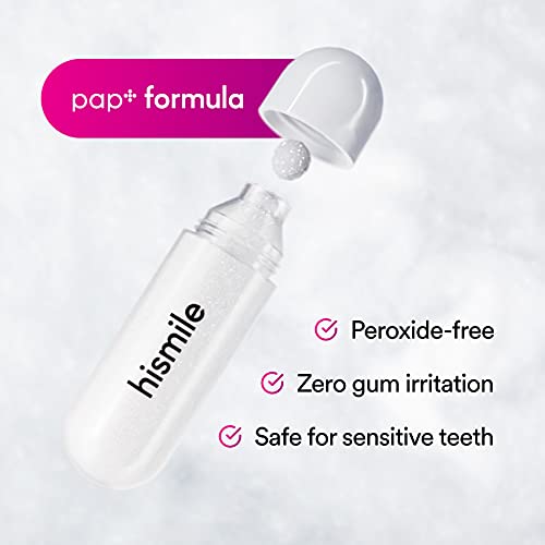 Hismile Pap+ Teeth Whitening Kit - Peroxide Free Teeth Whitening - LED Home T...