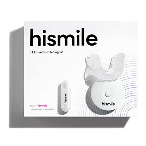 Hismile Pap+ Teeth Whitening Kit - Peroxide Free Teeth Whitening - LED Home T...