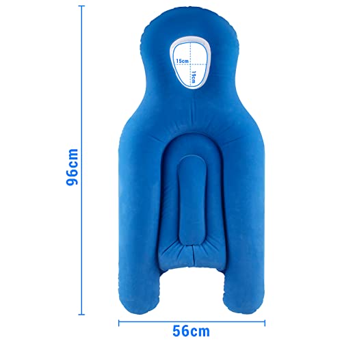 Face Down Pillow After Eye Surgery Inflatable Retina Lying Pillow, Retinal De...