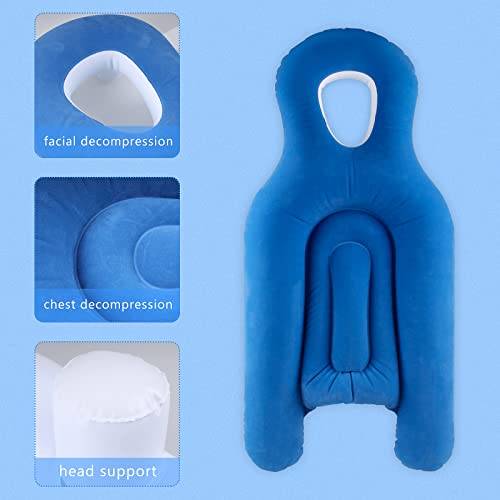 Face Down Pillow After Eye Surgery Inflatable Retina Lying Pillow, Retinal De...